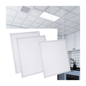 led panel lights office decoration Gypsum Board Aluminum Brightness ceiling panel slim embedded square led panel light