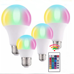 Smart Phone Remote Controlled WIFI A60 E26 E27 RGB 7w 9w 12w Indoor Wifi RGB Smart Led Light Bulb