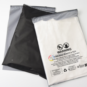 Custom Printed Frosted Clear Zipper Plastic Bag Shipping Inner Packages Clothing Bags Zip Lock