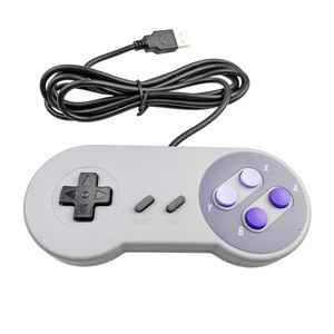 Retro SNES Classic USB Game Controller for Windows PC for Mac gamepad