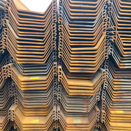 U type Vinyl steel sheet pile for construction of bulkheads and seawalls