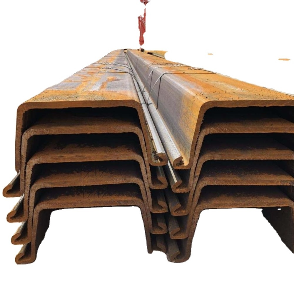 U type Vinyl steel sheet pile for construction of bulkheads and seawalls