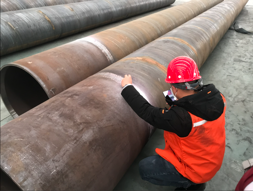 Fusion Bond Epoxy Coating Carbon Welded Steel Pipe ASTM A570 GR 30 SSAW steel pipe for Water Transmission