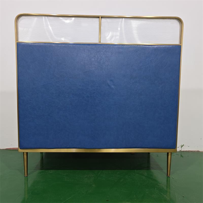 Customized Restaurant Furniture Leather Bar Booth Seating Sets Metal Frame 2 seater Booth Seat Sofa For Sale