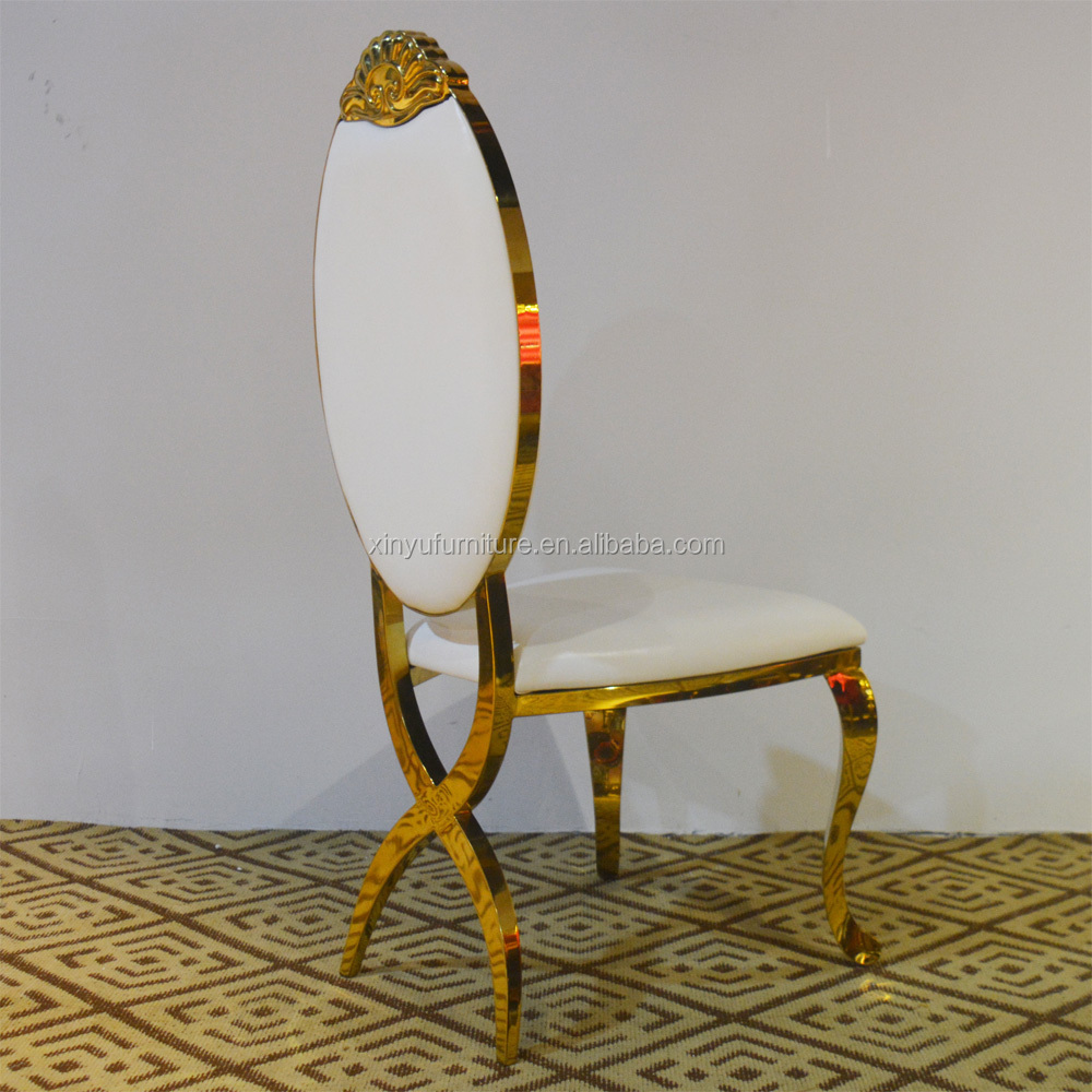 Best Selling Gold Wedding Restaurant Chairs used for Sale XD1090