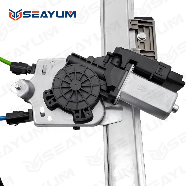 SEAYUM Power Window Regulator with motor 6 pin Window Lifter For RENAULT MEGANE 8201010930 8200403241 8201010931 8200403242