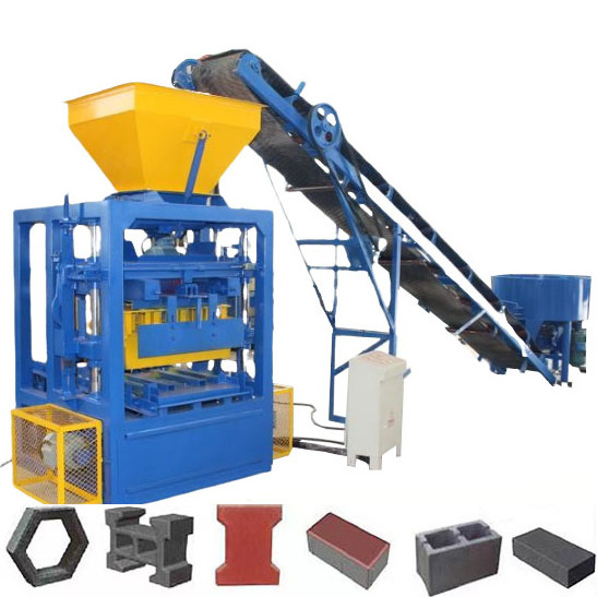 Manual Brick Making Machinery Block Making Machine Semi Automatic Hollow Hallow Hollow Block Manual