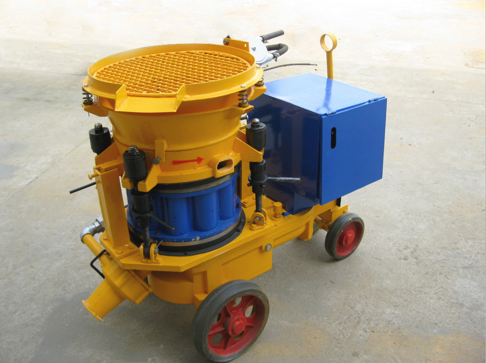 Electric dry Shotcrete machine PZ-3 concrete spraying plaster screed pump machines for sale