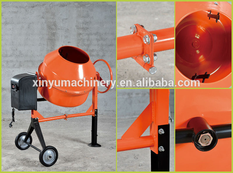 Cement mixer/cement machine/ JS120 portable concrete mixer