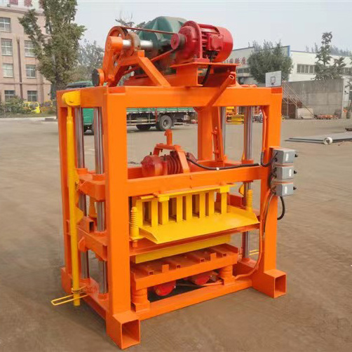 Manual Brick Making Machinery Block Making Machine Semi Automatic Hollow Hallow Hollow Block Manual