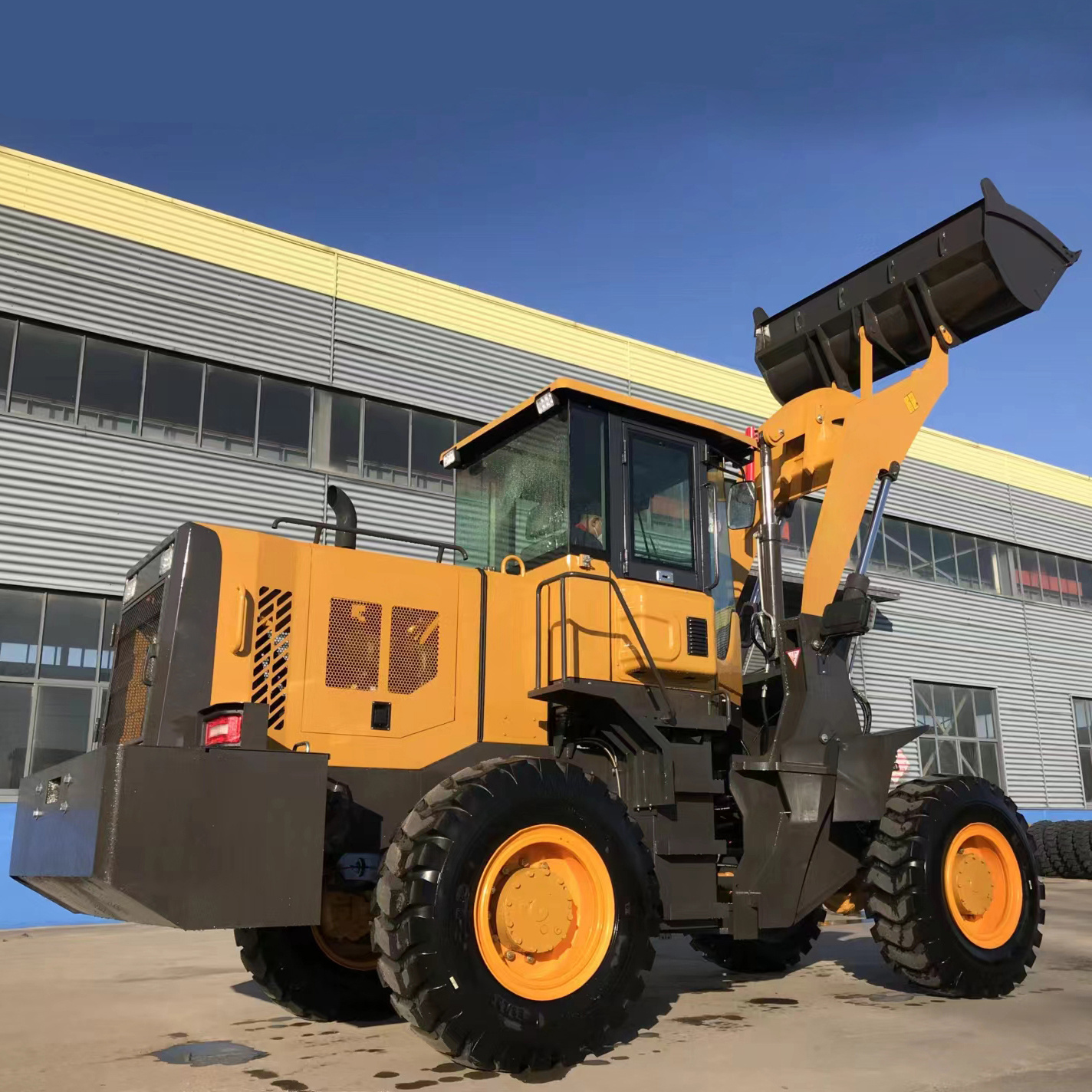 Xinyu Machine Loader Snow Blower For Wheel Loader Small Skid Steer Track Hydrostatic Loader