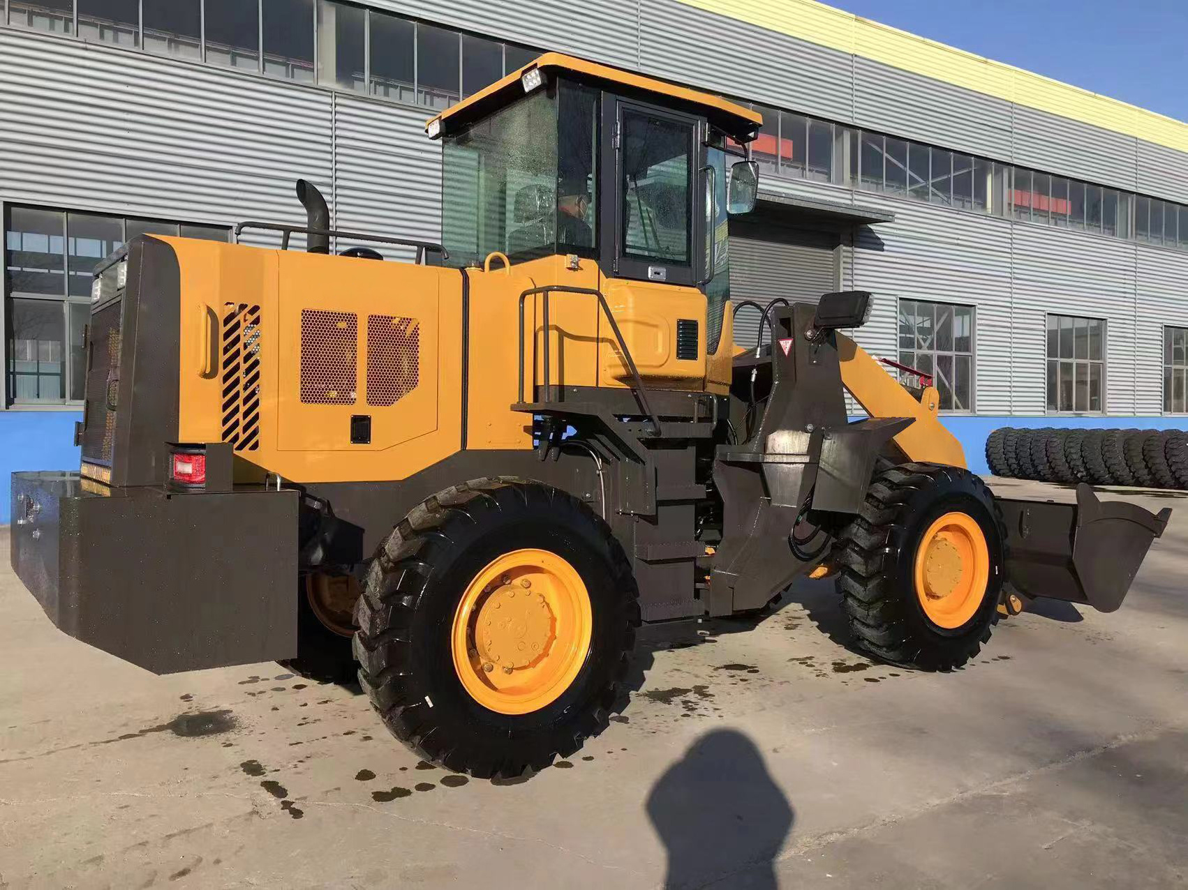 Xinyu Machine Loader Snow Blower For Wheel Loader Small Skid Steer Track Hydrostatic Loader