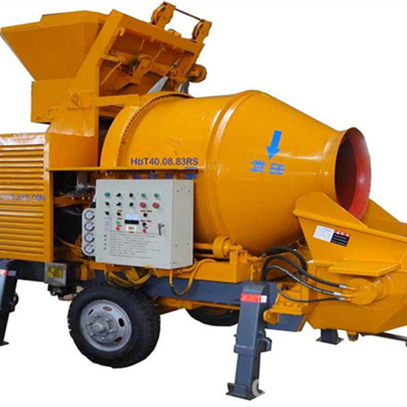 15m3 JBT 15 Mobile Portable Concrete Mixer Pump Diesel for Sale