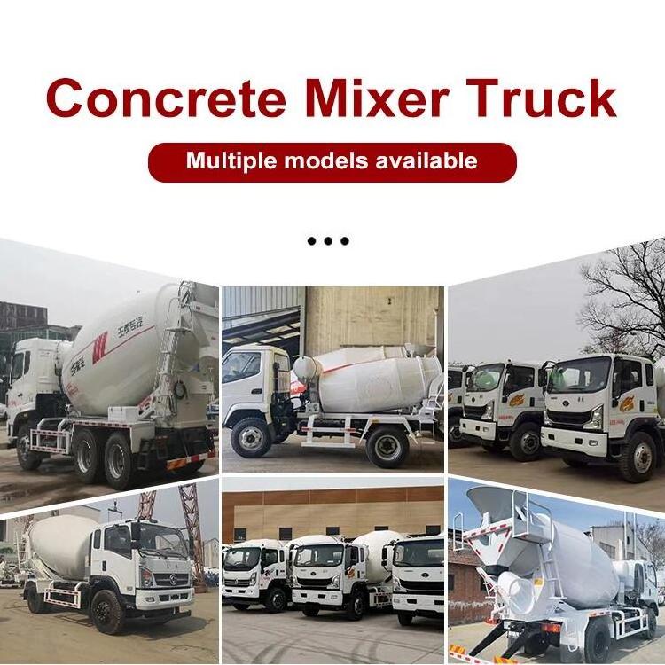 4 Cubic Yard Meter Cement Concrete Mixer Drum Truck Concrete Mixing Truck Separate Truck Mixer Drum For Sale