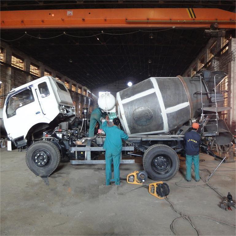 4 Cubic Yard Meter Cement Concrete Mixer Drum Truck Concrete Mixing Truck Separate Truck Mixer Drum For Sale