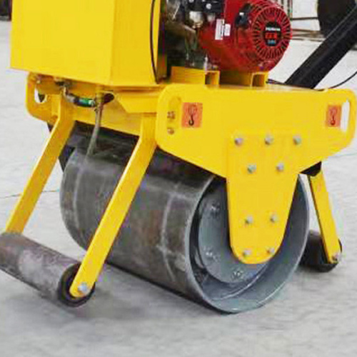 Low Noise Roadway Mini Rubber Tire Road Roller Rental Compactor 1.5 Ton For Sale