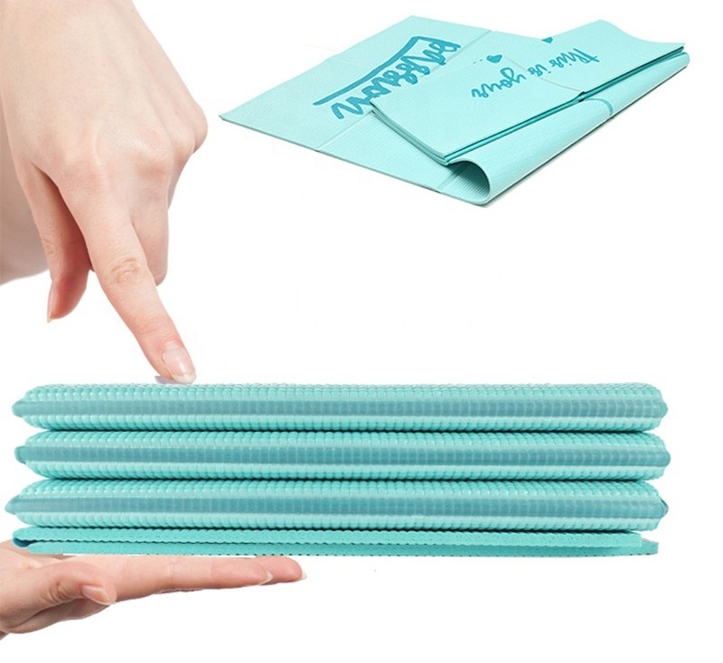 Folding yoga mat pvc material