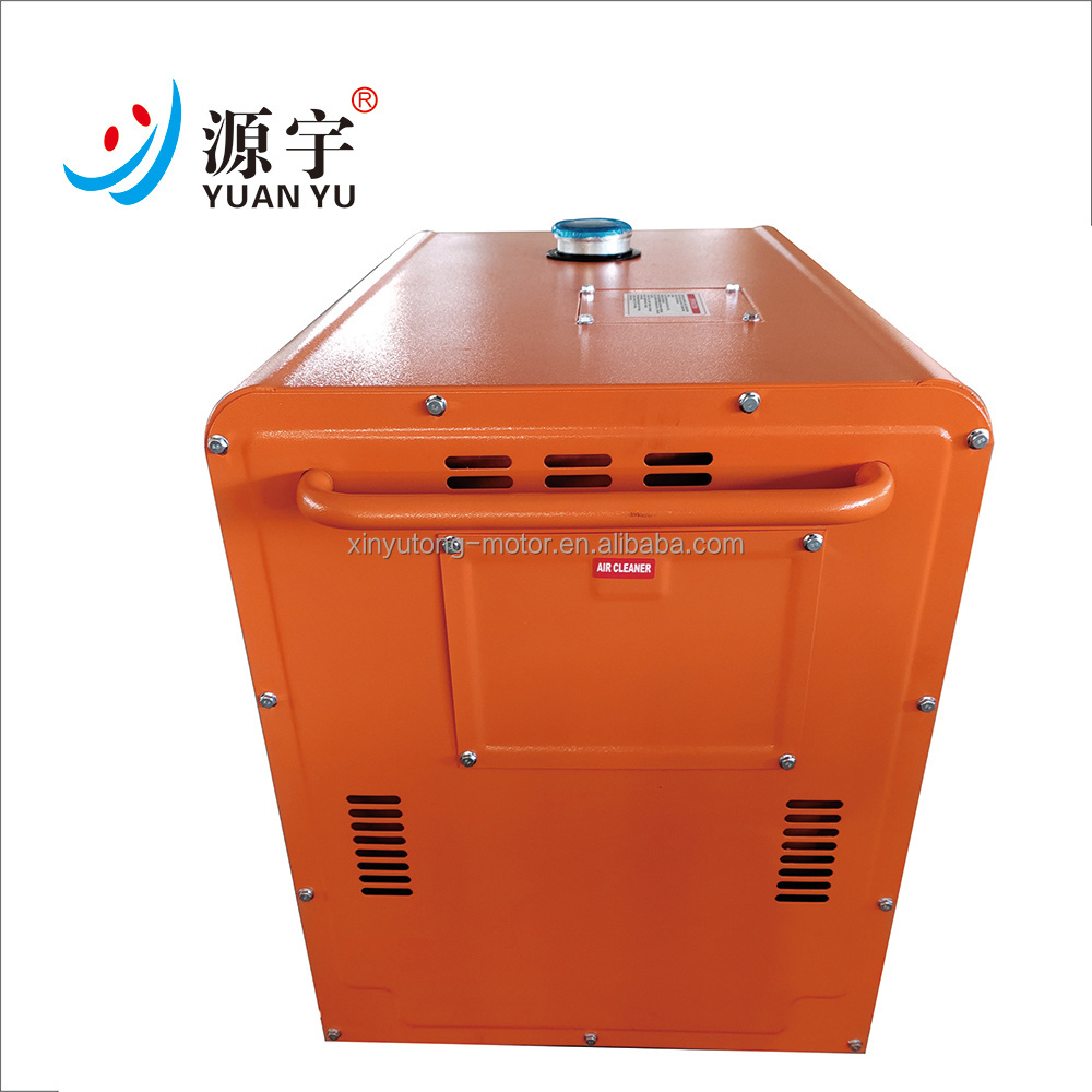 Small size 3000W 5000w 6500W 8000W  3kw 5KW 6.5kw 8kw portable diesel generator open silent gas online generator  for home use