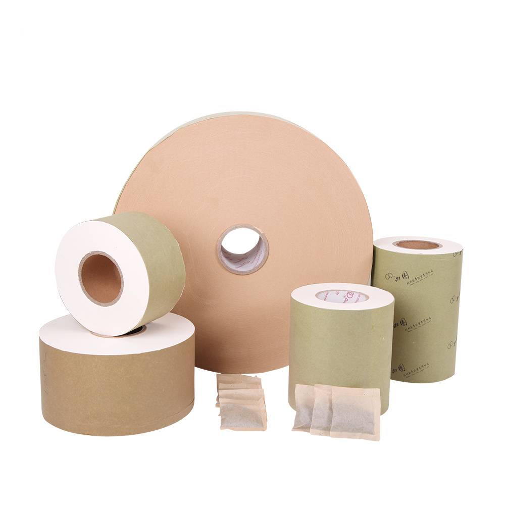 Abaca Pulp Heat Sealable Filter Paper for  Tea  Bag , Coffee Filter Paper in Roll