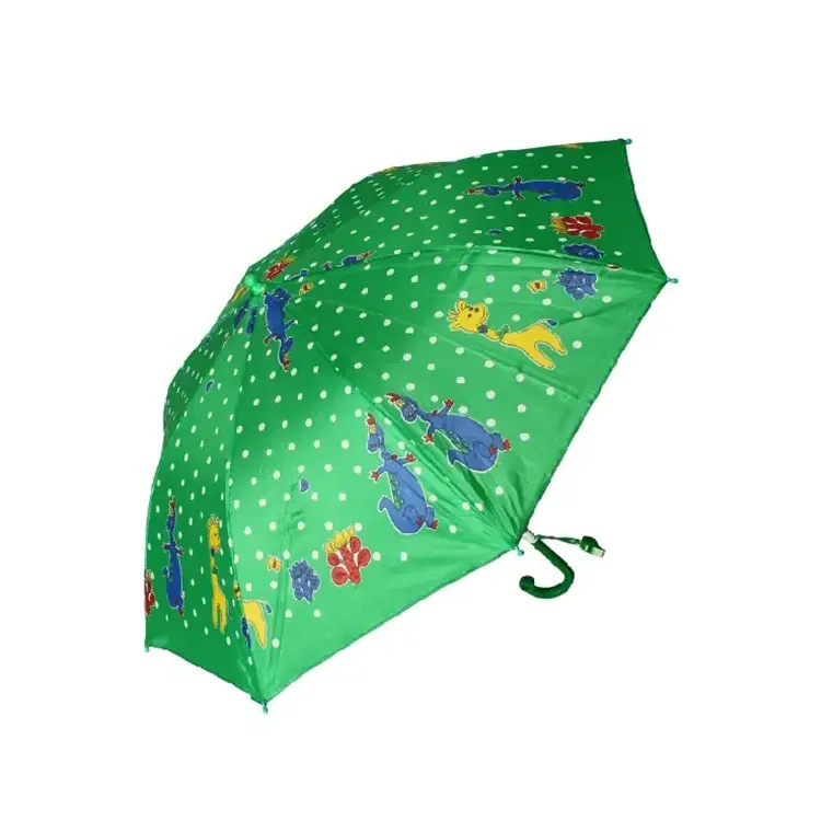 18 Inch 8k Hot Sell Hook Handle Custom Animal Digital Print Cartoon Character Children Kids Cute Umbrella