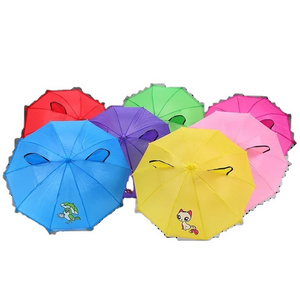 Multicolor Unisex Baby Cover Parasol For Sun Rain Protection UV Rays 3D Cartoon Outdoor Umbrella Kid Umbrella YS210029