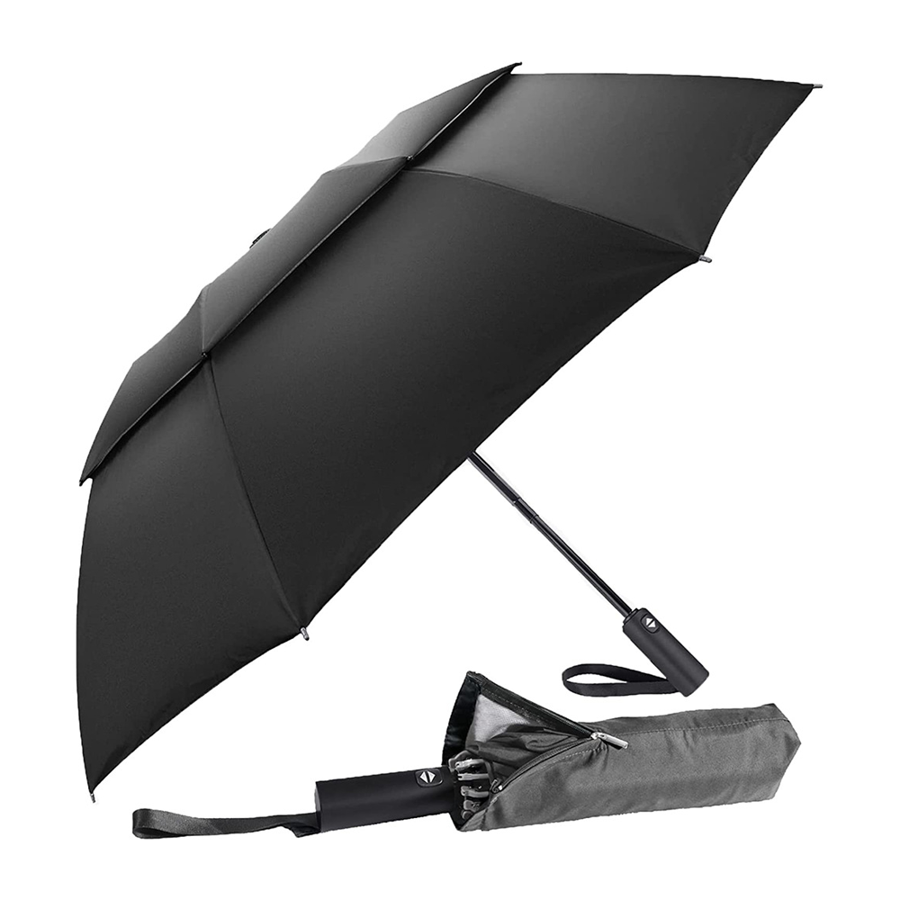 Paraguas Uv Umbrella Foldable Automatic With Logo Double Layer Inverted Folding Umbrellas For The Rain Windproof