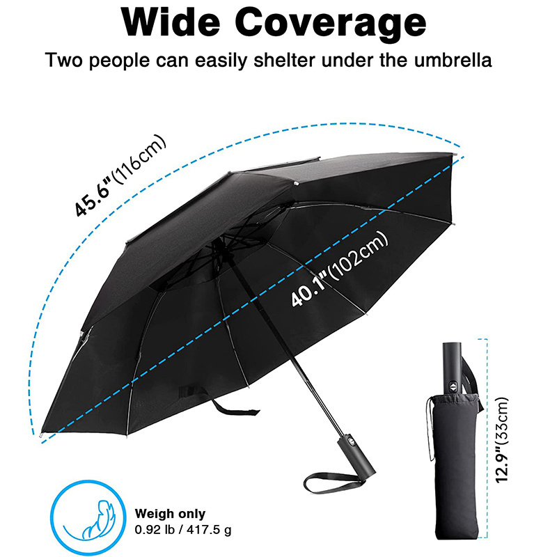 Paraguas Uv Umbrella Foldable Automatic With Logo Double Layer Inverted Folding Umbrellas For The Rain Windproof