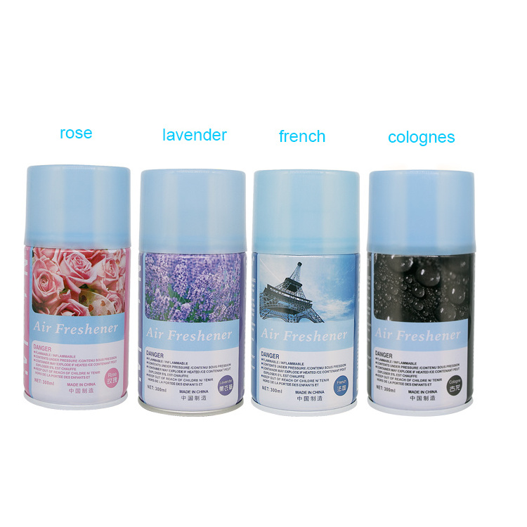 Top quality customized logo long lasting air freshener sprays refill room toilet fragrance perfume glade air fresheners