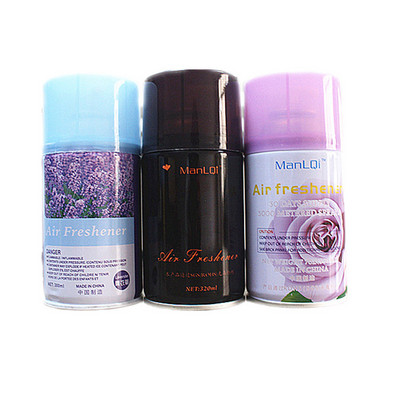 300ml Eco-friendly deodorant long lasting air freshener automatic spray refill for aerosol dispenser