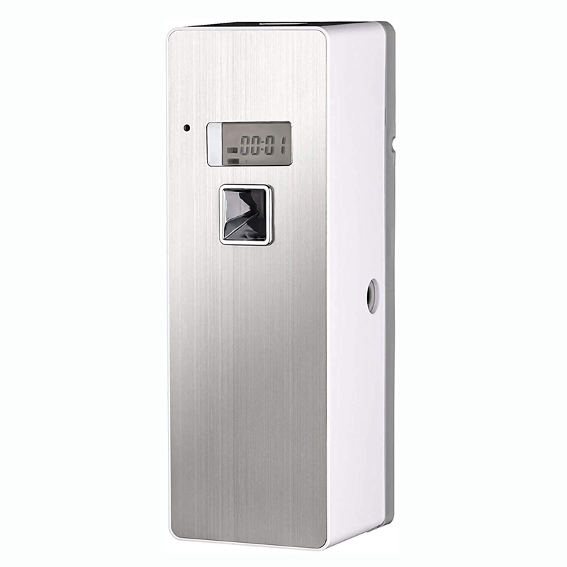 Toilet wall mounted LED LCD Battery Operated Automatic Perfume Fragrance aerosol air freshener dispenser