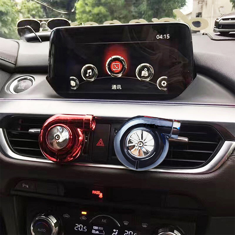 Auto Accessories Air Perfume Clip Diffuser Turbine Shape Air Conditioning Aromatherapy Vent Turbine Car Air Freshener