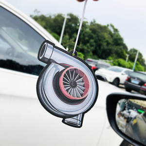 Car Accessories Fresh Perfume Custom Make Your Own Logo Air Freshener Design Logo Paper Car Air Freshener With Custom Packing