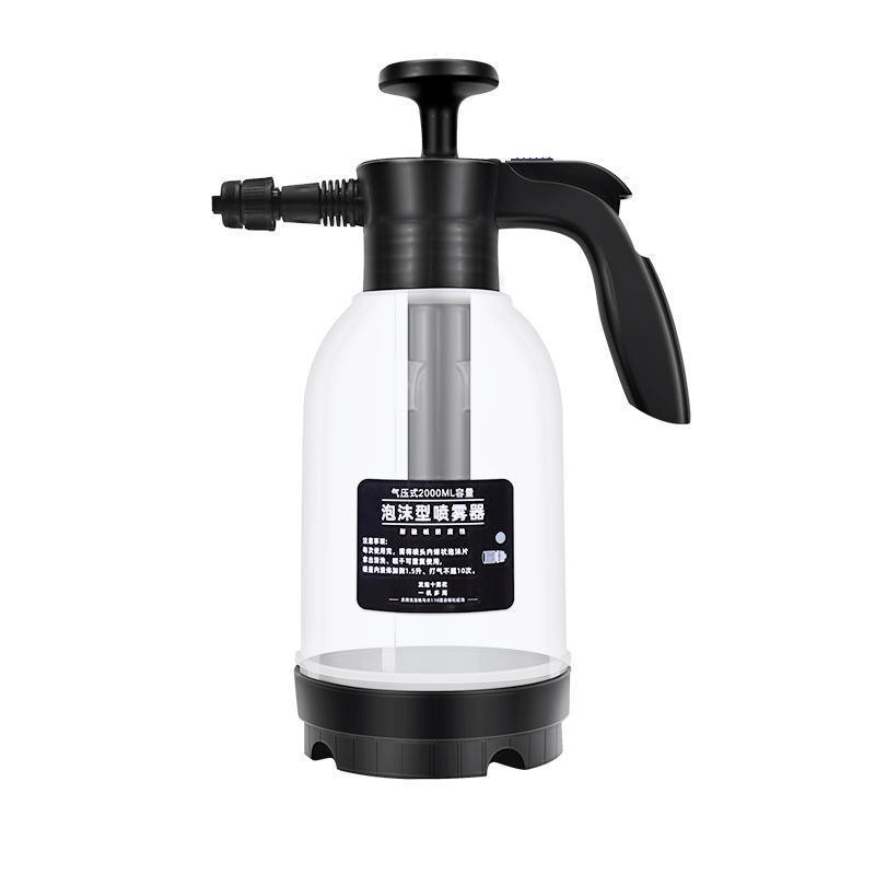 2L Transparent High-Pressure Car Washer Foam Cannon Pot  Car Washing Pressure Spray Bottle Hand Pressurized Foam Sprayer