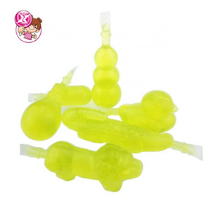 Halal sweets colorful assorted mini fruit shape yummy juice jelly for kids