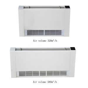 Suntree Ultra Thin 130mm Thin FCU Wall Mounted Fan Coil Unit for Heating and Cooling Price 320 580 Air Volume