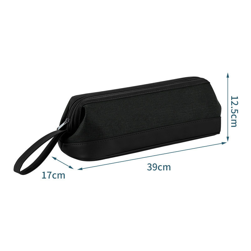 2024 Hot Sale Stock PU Hair Dryer Organizer Bag Portable Waterproof Hair Straightener Storage Case Bag for Dyson Hair Dryer