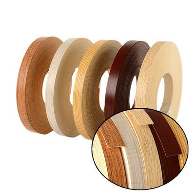 high quality furniture woodgrain and solid color PVC/ABS/Acrylic/3D/Melamine edge banding tape