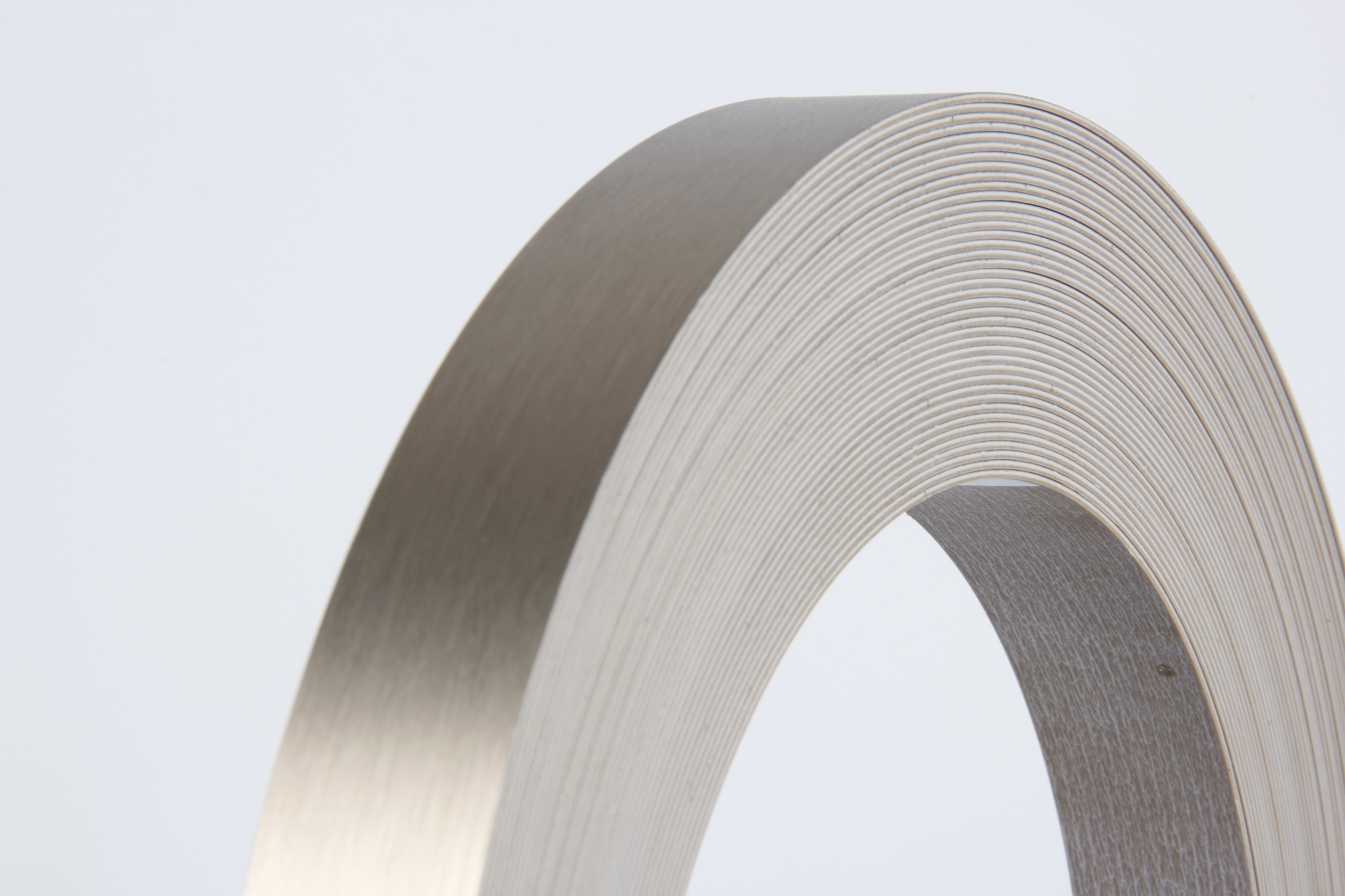 Decorative Flexible Furniture Metallic Brushed Edge Banding Tape Strip For Dest Table Metal Countertop Edge Trim