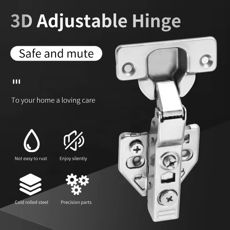 Furniture 35mm cup soft closing hydraulic stainless steel cabinet hinge for door