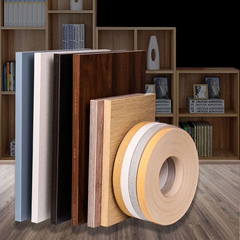 high quality furniture woodgrain and solid color PVC/ABS/Acrylic/3D/Melamine edge banding tape