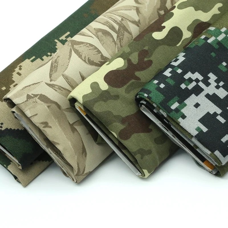 Cheap price polycotton T/C 80/20 110*76 100gsm 57/58'' polyester cotton custom realtree desert digital camouflage uniform fabric