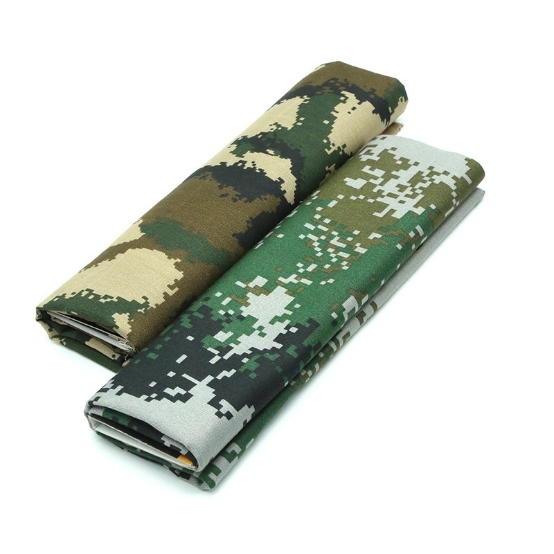 Good quality polycotton T/C 80/20 110*76 100gsm 57/58'' polyester cotton interlining realtree camouflage uniform fabric