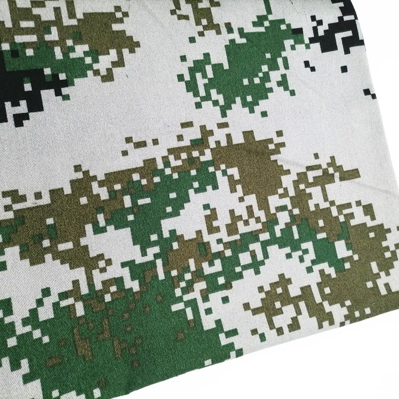 Good quality polycotton T/C 80/20 110*76 100gsm 57/58'' polyester cotton interlining realtree camouflage uniform fabric