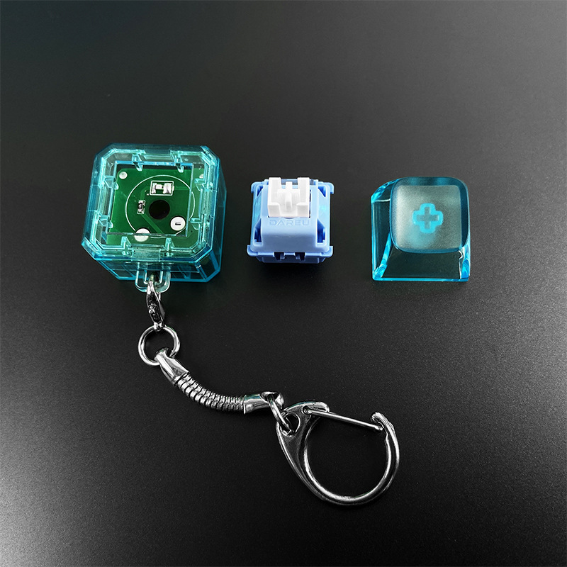 Gaming Keyboard Switch Tester for Mechanical Switch Kailh Gateron Cherry TTC Switch Transparent Shaft Cover Shaft Tester