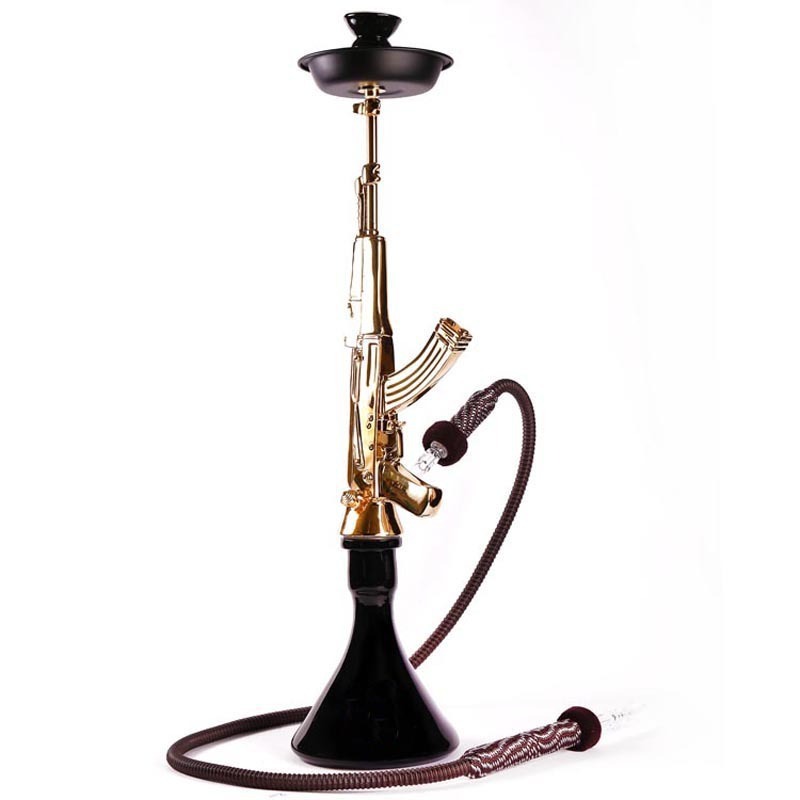 AK47 hookah set with accessories wholesale AK47 Arabic hookah set