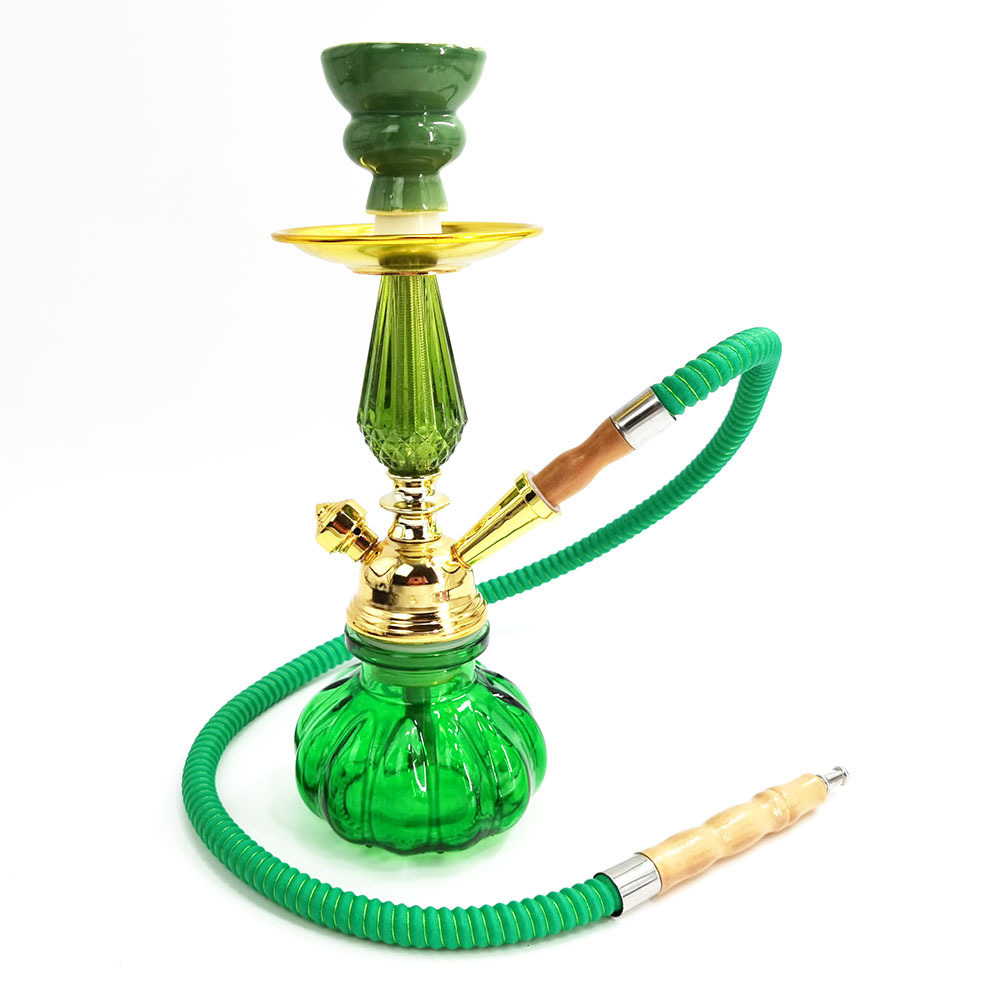 2023 New design Wholesale Portable Iron Arab mini hookah with complete set acrylic hookah accessories