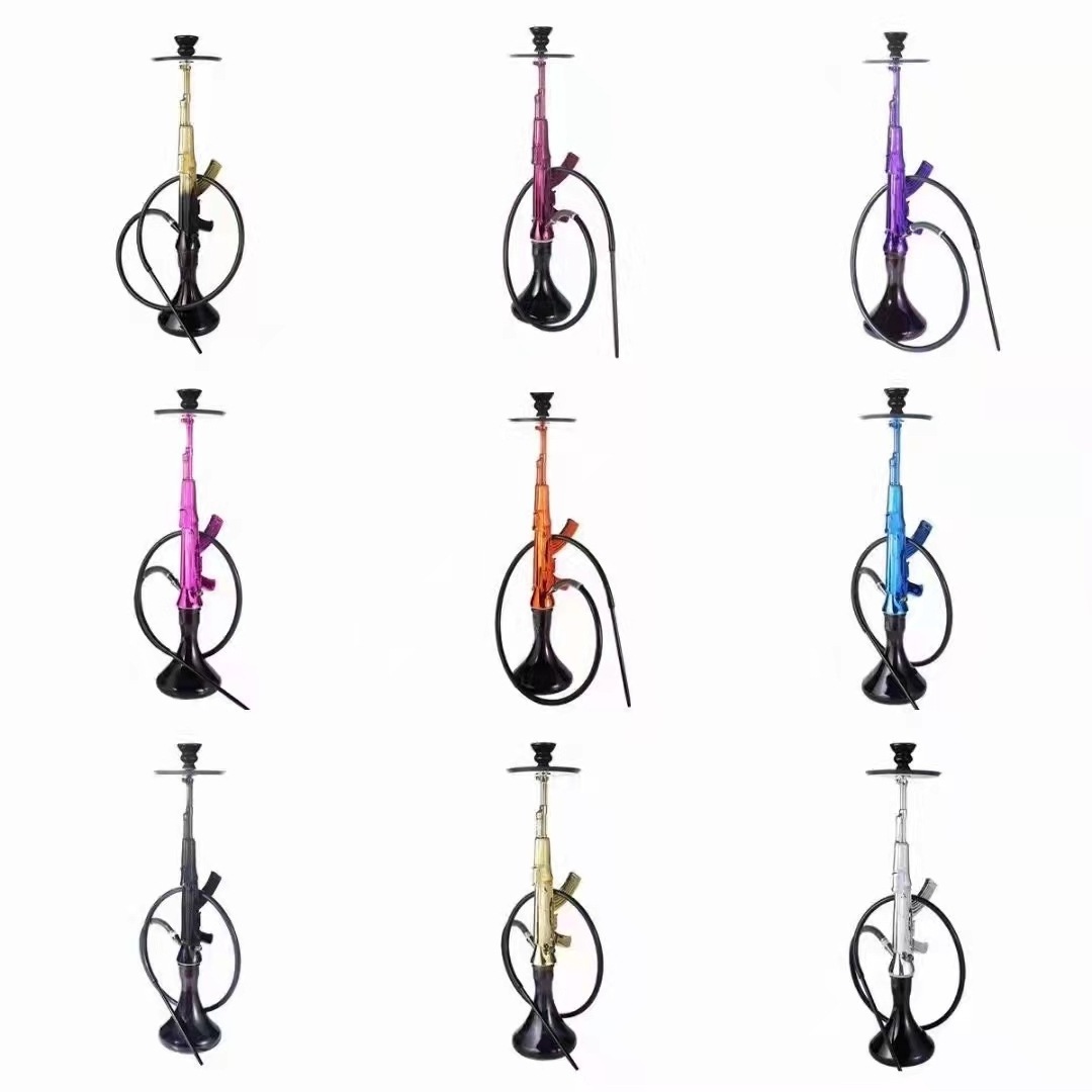 AK47 hookah set with accessories wholesale AK47 Arabic hookah set