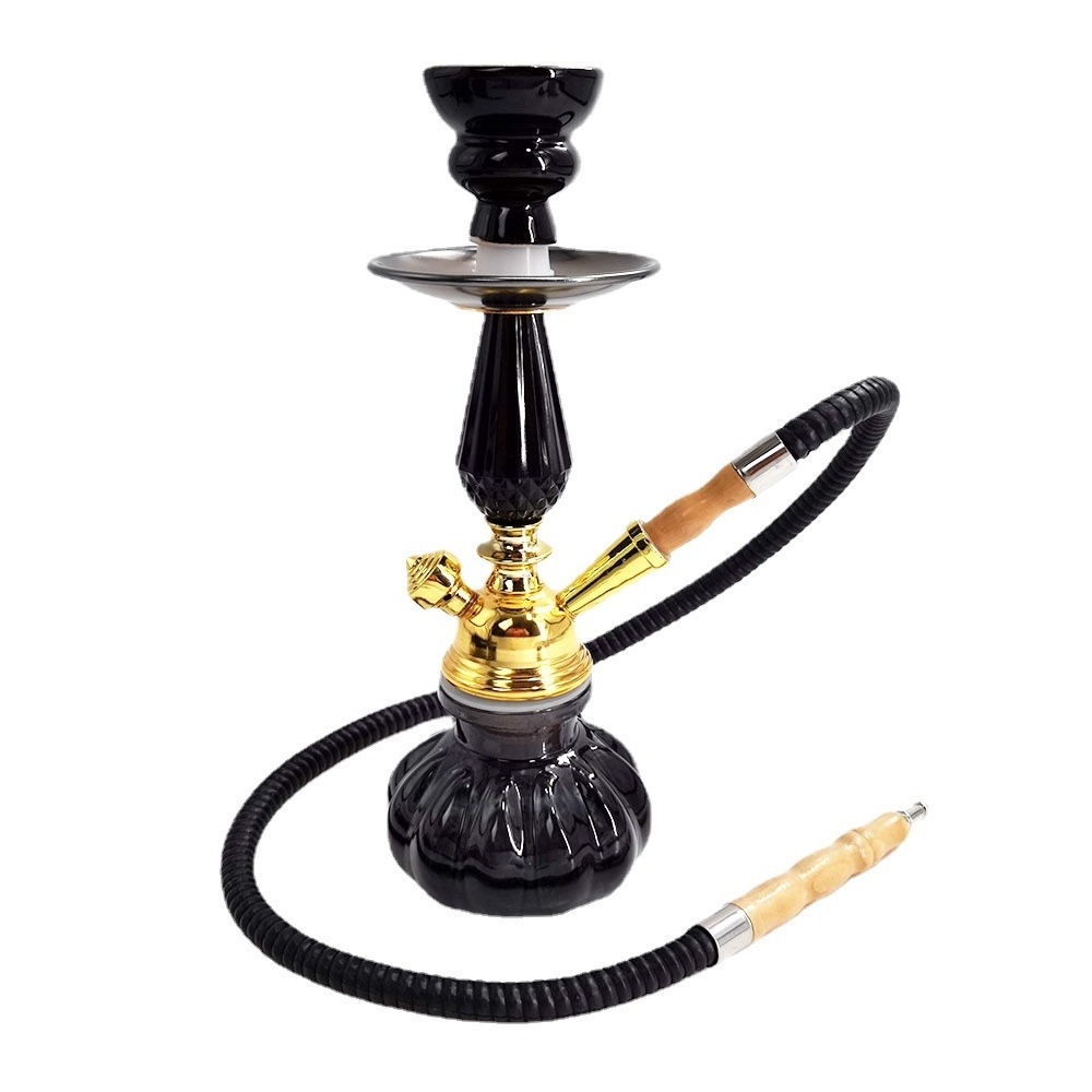 2023 New design Wholesale Portable Iron Arab mini hookah with complete set acrylic hookah accessories