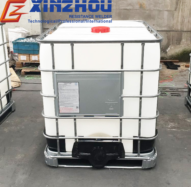 1000L IBC Container Equipment Tank Stainless Steel Tubular Cage Automatic Welding Machine Ibc Cage