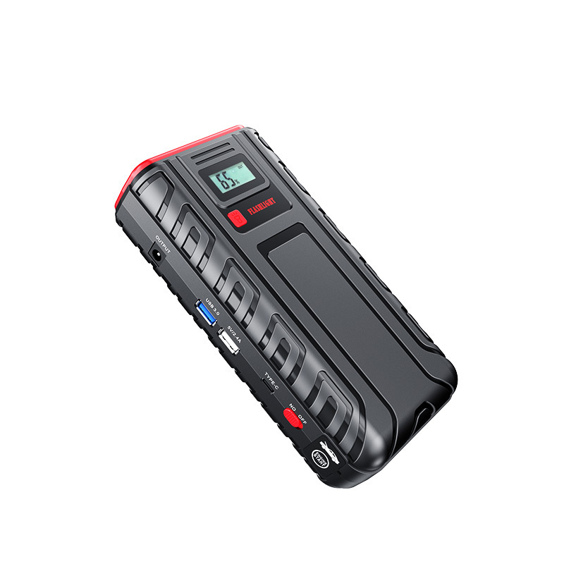 Portable multi function compact car jump starter 12000mAh 25000mAh 30000mAh powerbank small battery packs emergency jump starter